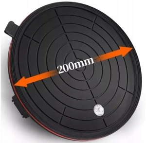 Przyssawka do płytek silikonowa z manometrem SENDI SC-20